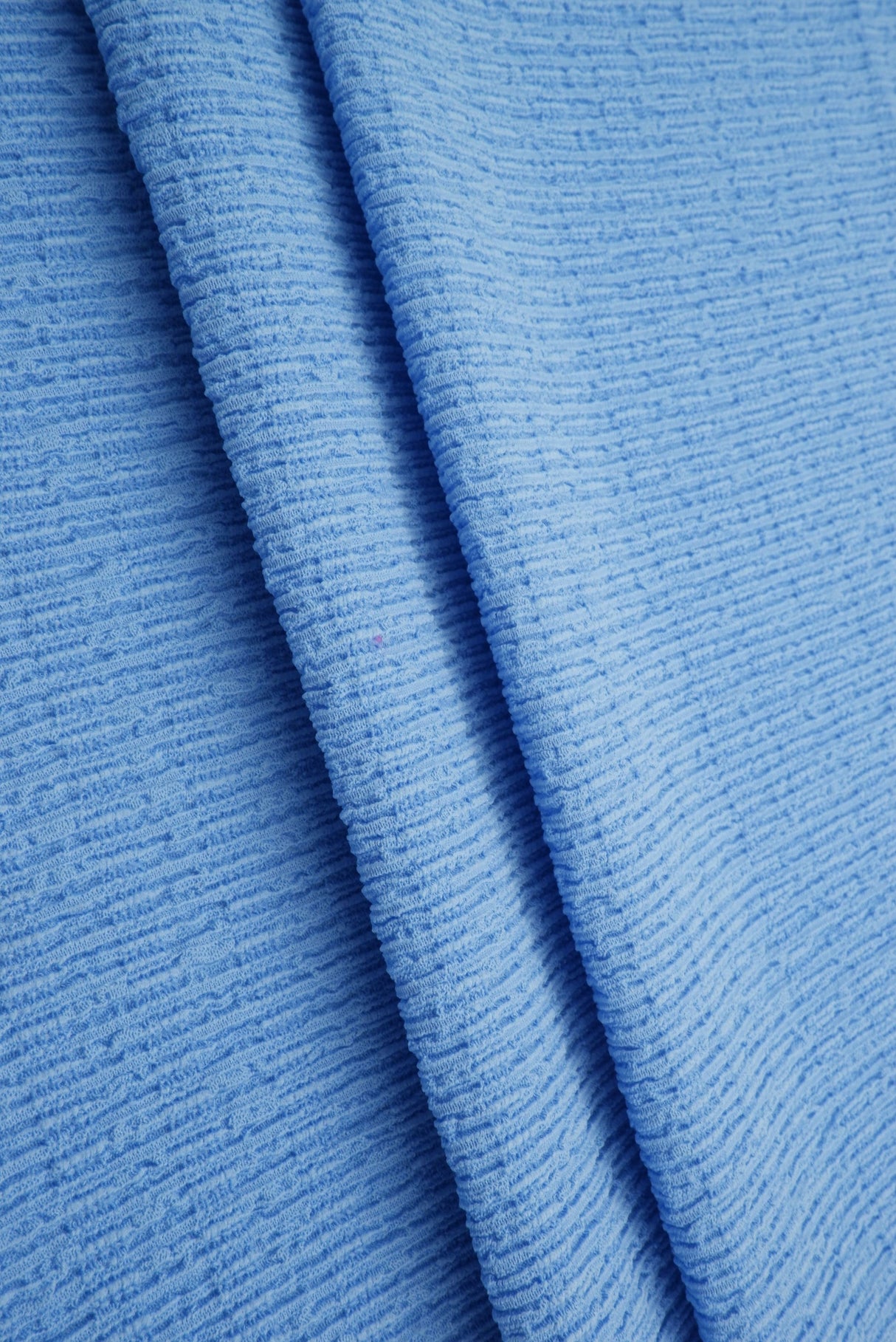 Bubble Jersey Crepe Solid Stretch Fabric