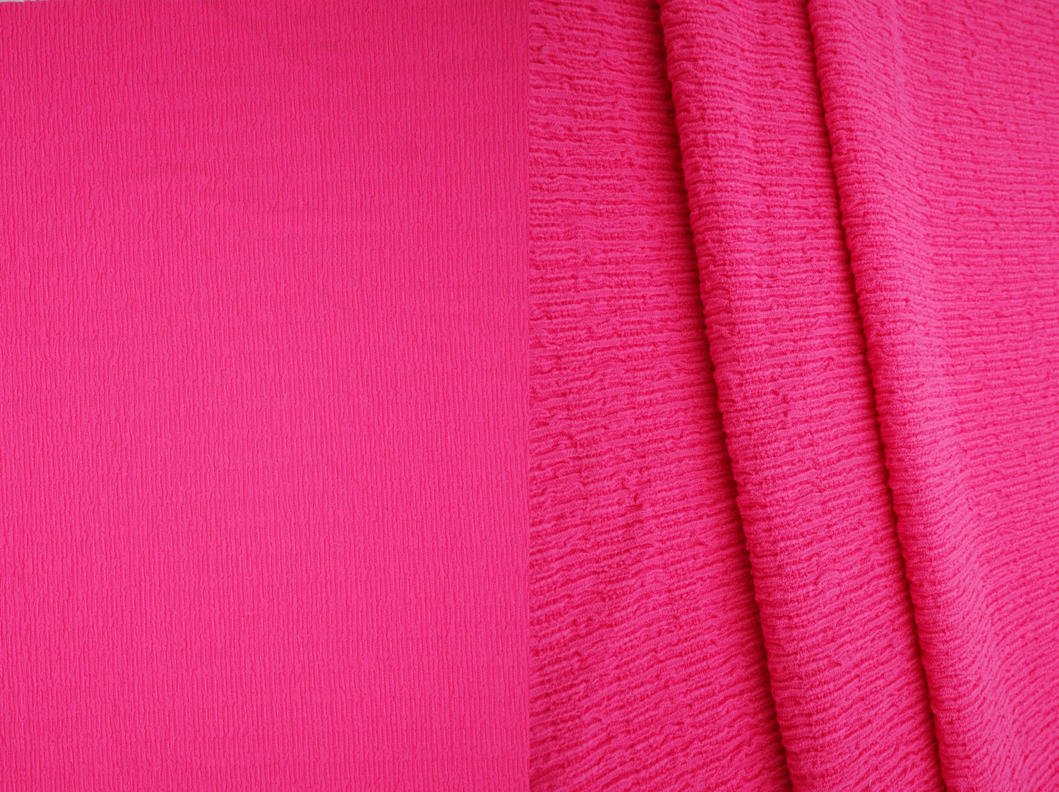 Bubble Jersey Crepe Fabric 95% Polyester 5% Spandex, Heavyweight Stretch 59" Wide