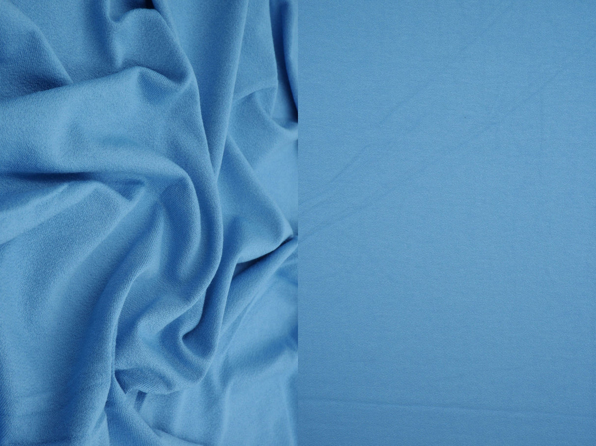 Viscose Rayon Knit Crepe Solid Stretch Fabric