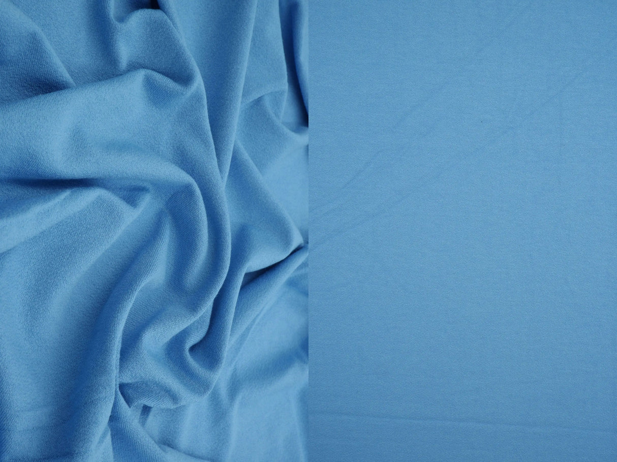 Solid Rayon Spandex Viscose Knit Crepe Fabric 1 Yard Stretch Soft 58/60" Wide