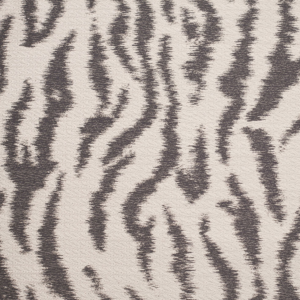Sand/Black Animal Printed Polyester Woven