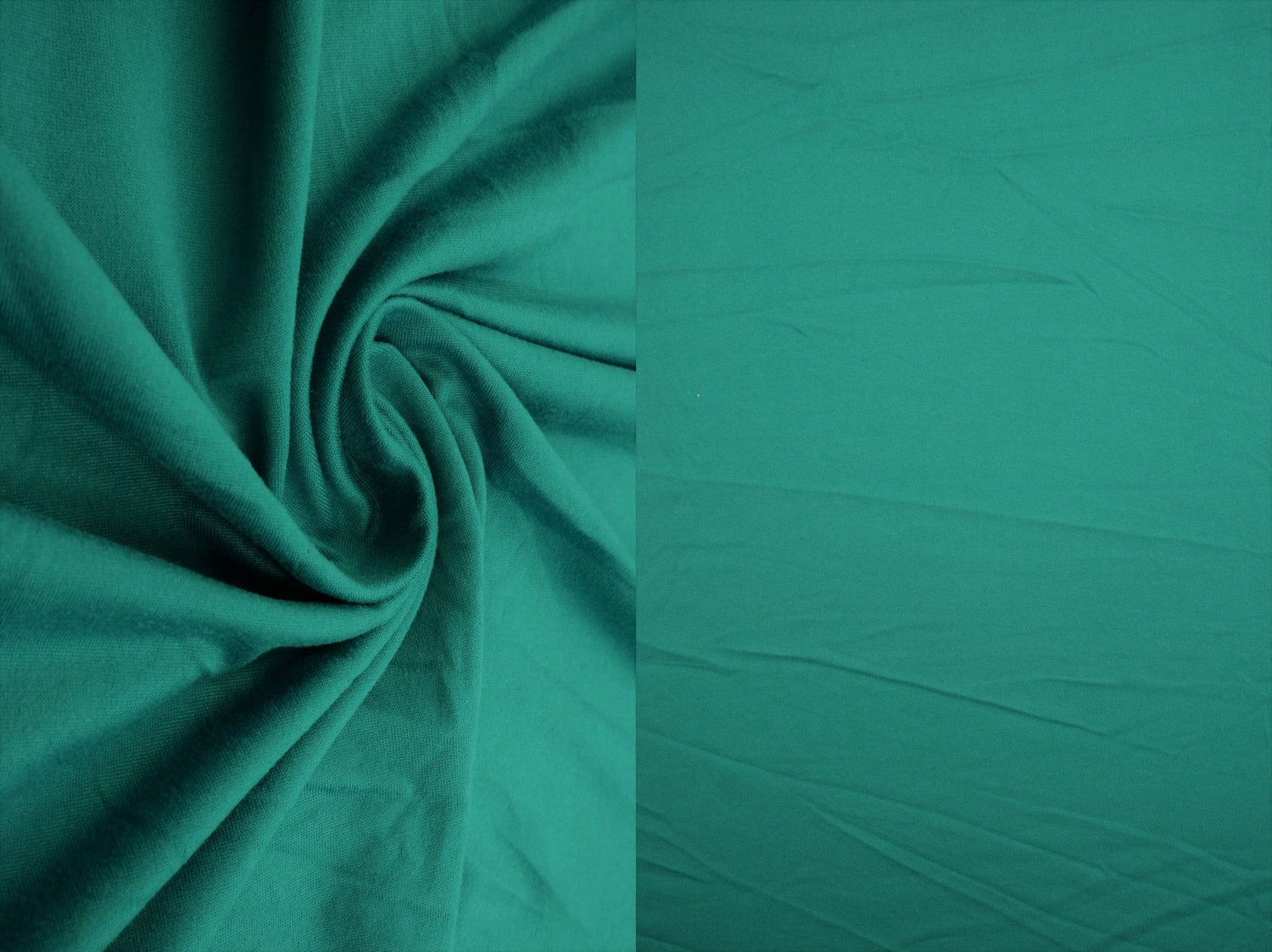 1 Yard Solid DTY Brushed Knit Fabric, 58/60'' Wide Polyester Spandex Blend