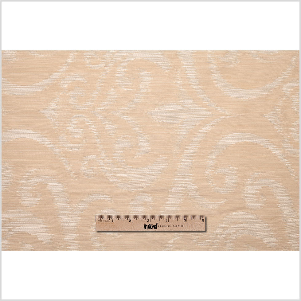 Antique Gold Damask Polyester Woven