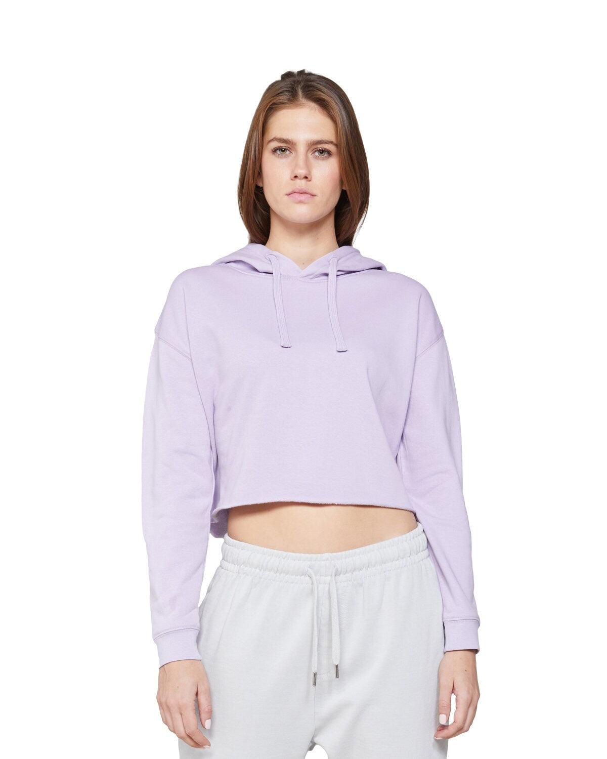Lane Seven® Ladies Cropped Fleece Hoodie