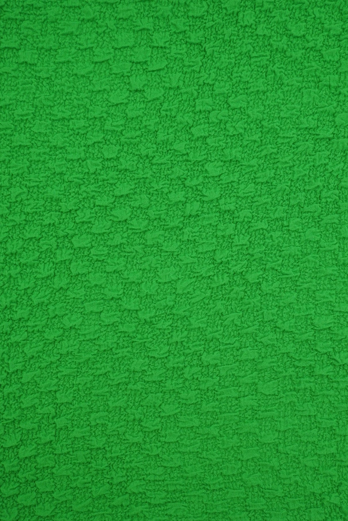 1 Yard Cauliflower Jacquard Knit Fabric 280 GSM, 59/60'' Wide Polyester Spandex Blend
