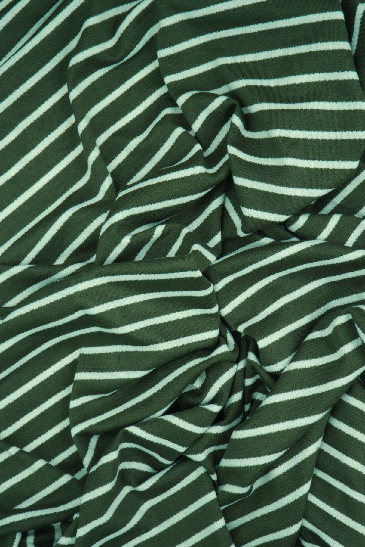 Viscose Crepe Stripe Stretch Fabric