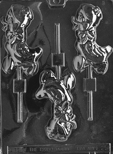 Large Duck Lolly Chocolate Mold