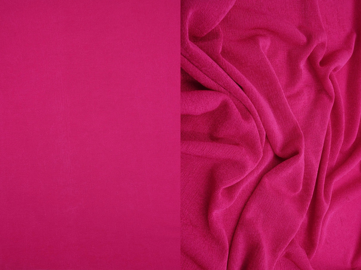 1 Yard 1x1 Slinky Rib Solid Knit Fabric, 52/54? Wide Polyester Spandex Blend