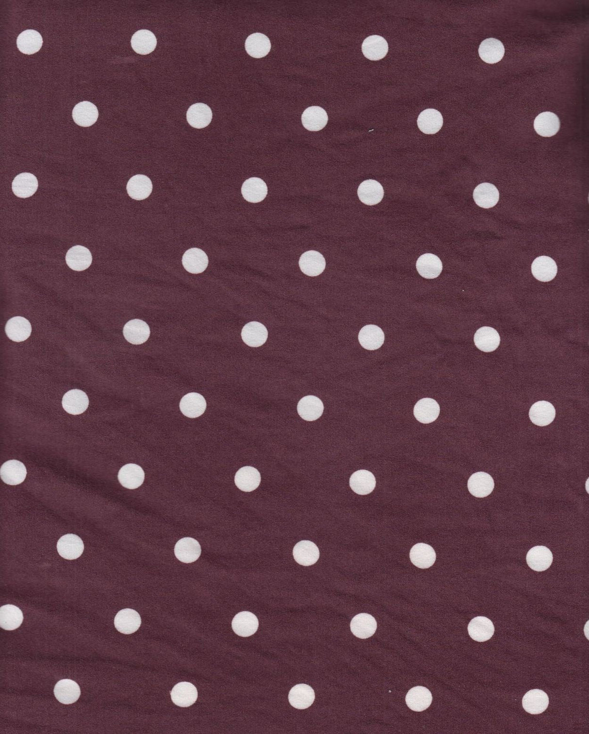 Brushed DTY Polka Dot Knit Fabric