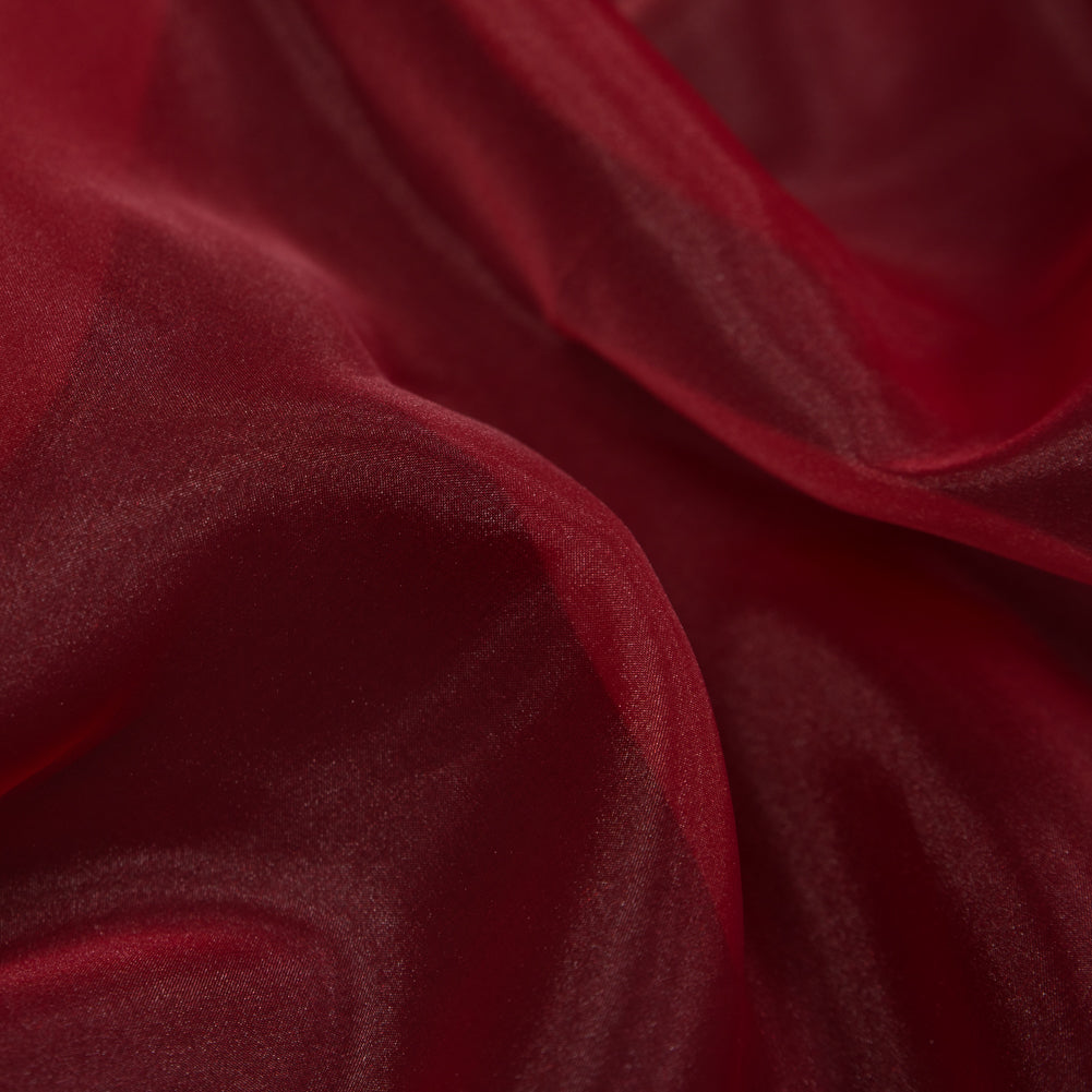 2-Ply Polyester Organza - Red - Zelda Collection