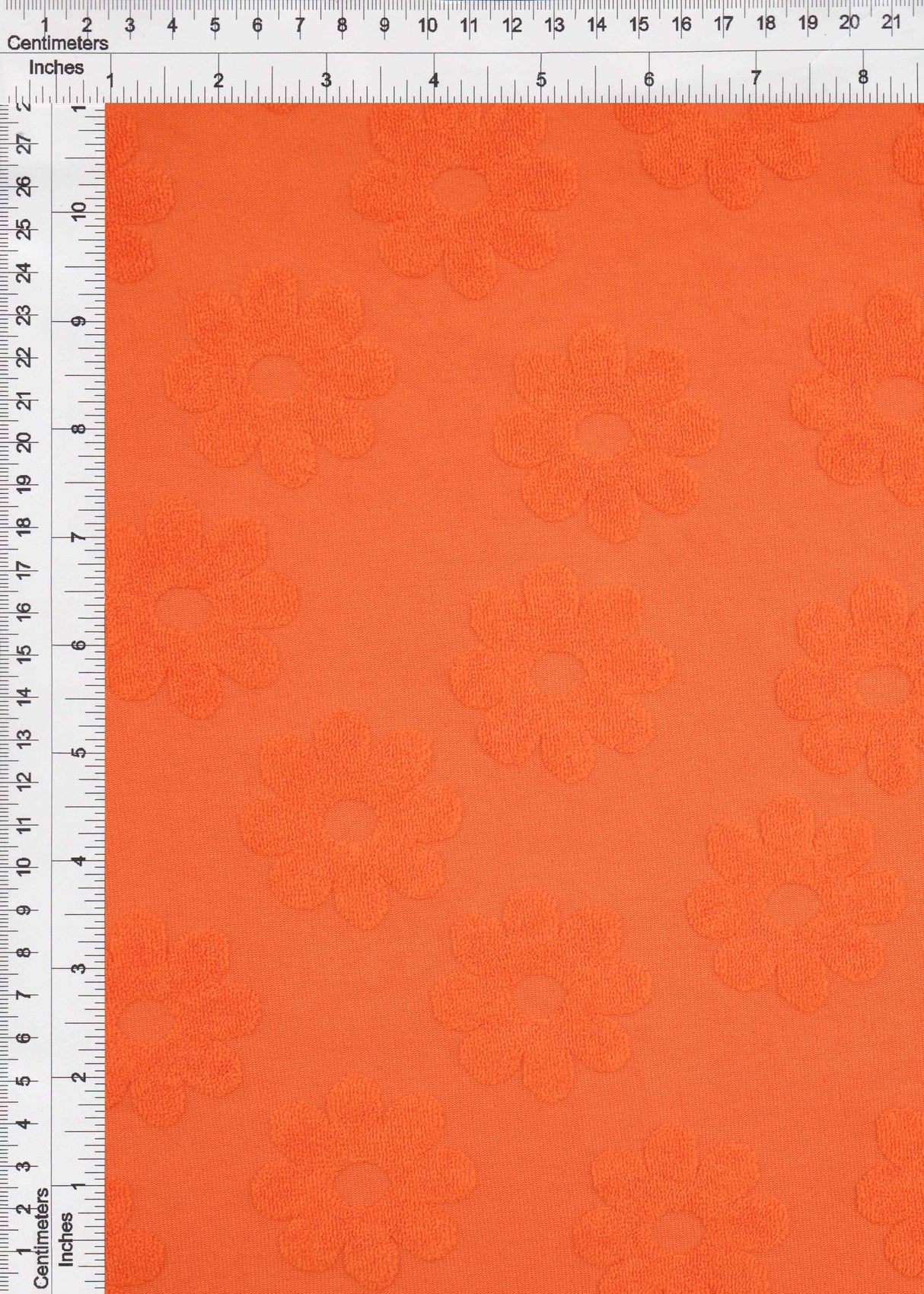 Daisy Floral Jacquard Knit Fabric