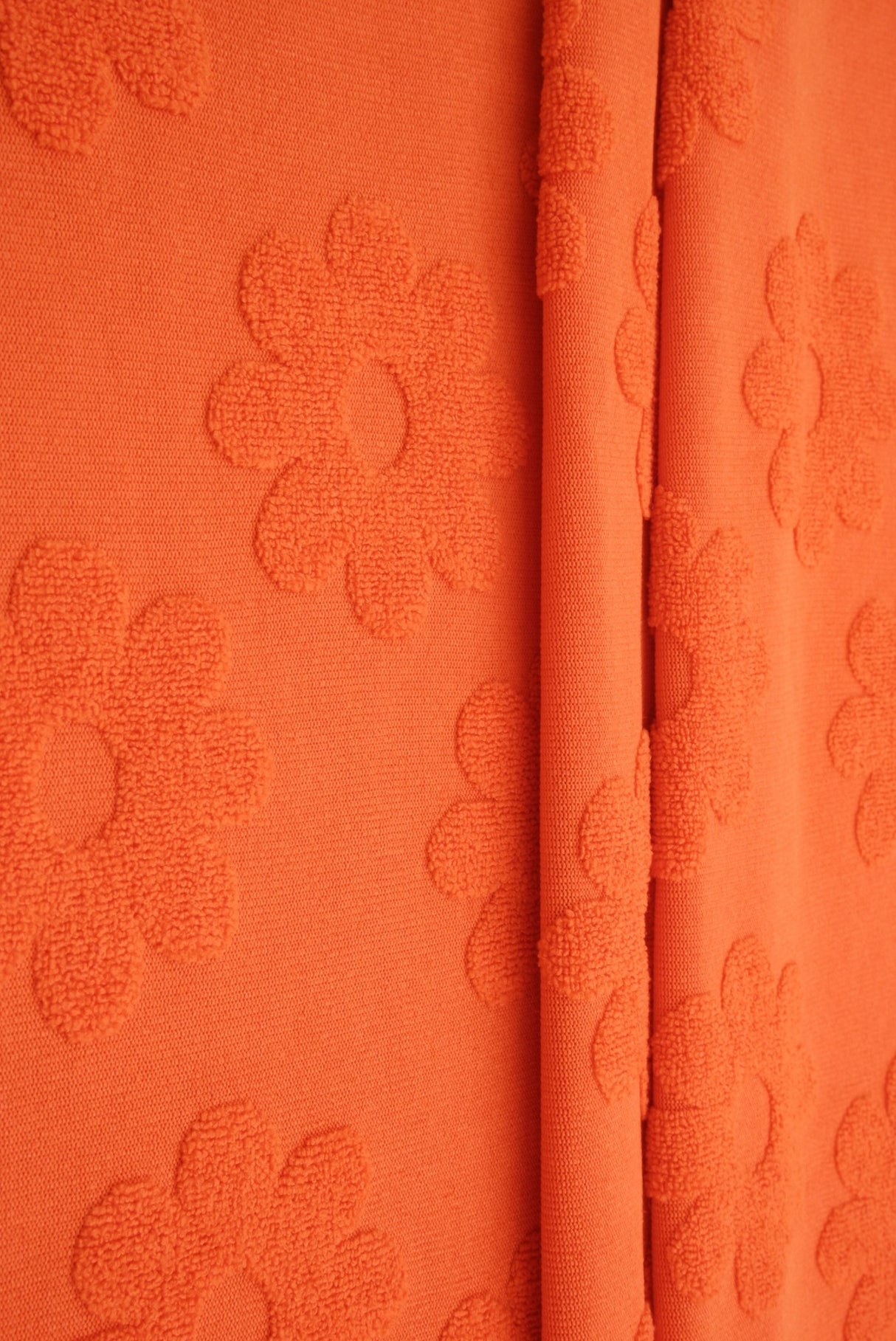 Daisy Floral Jacquard Knit Fabric