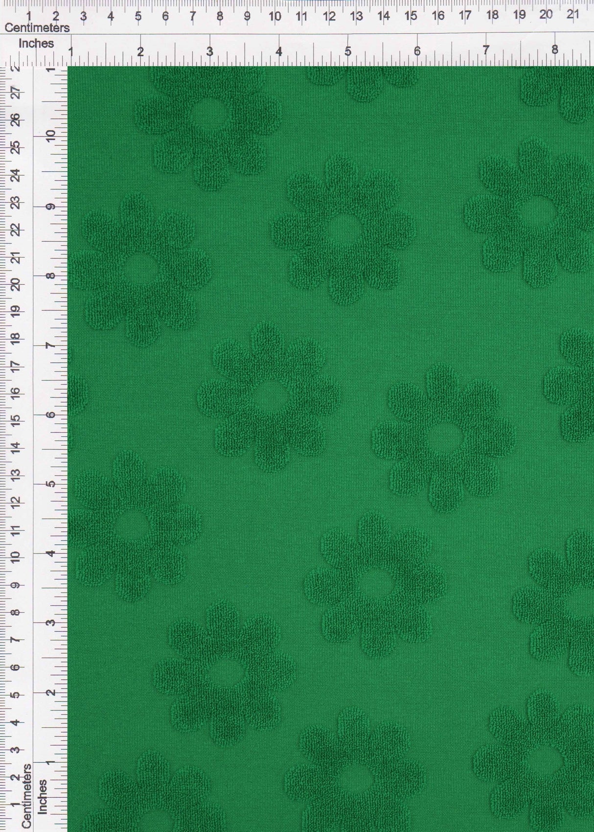 Daisy Floral Jacquard Knit Fabric