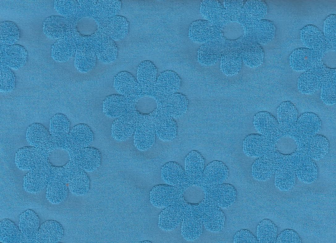 Daisy Floral Jacquard Knit Fabric