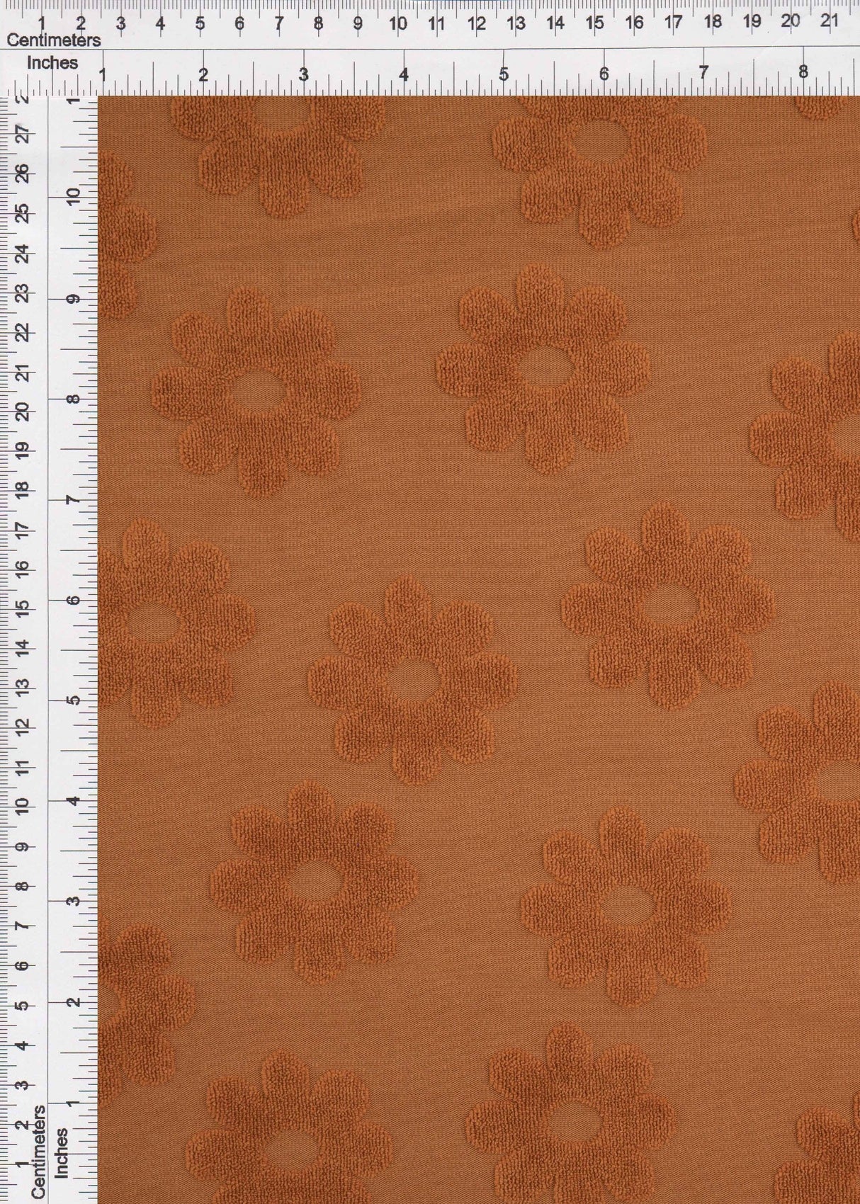 Daisy Floral Jacquard Knit Fabric