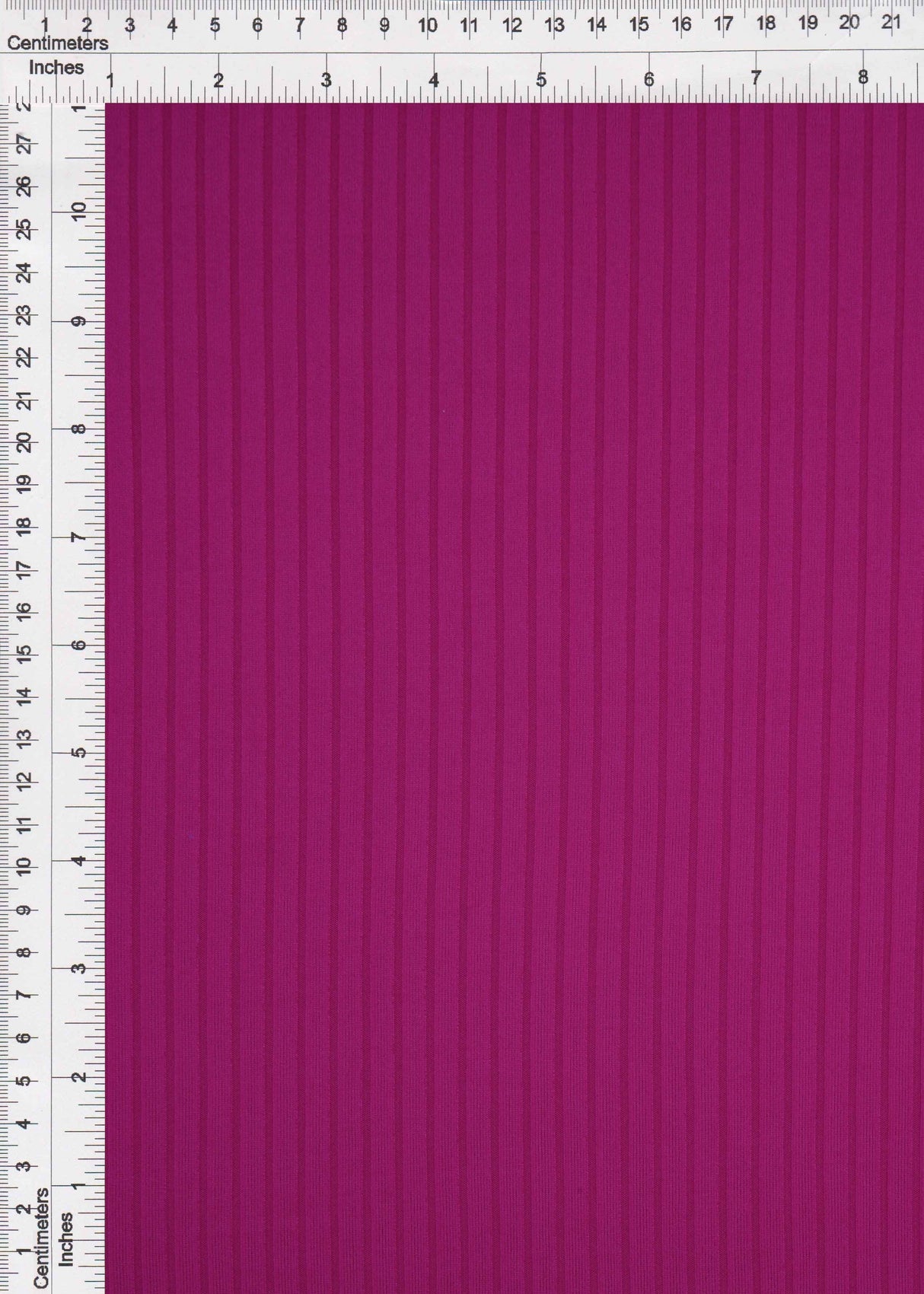 Rib Stretch Knit Fabric Solid