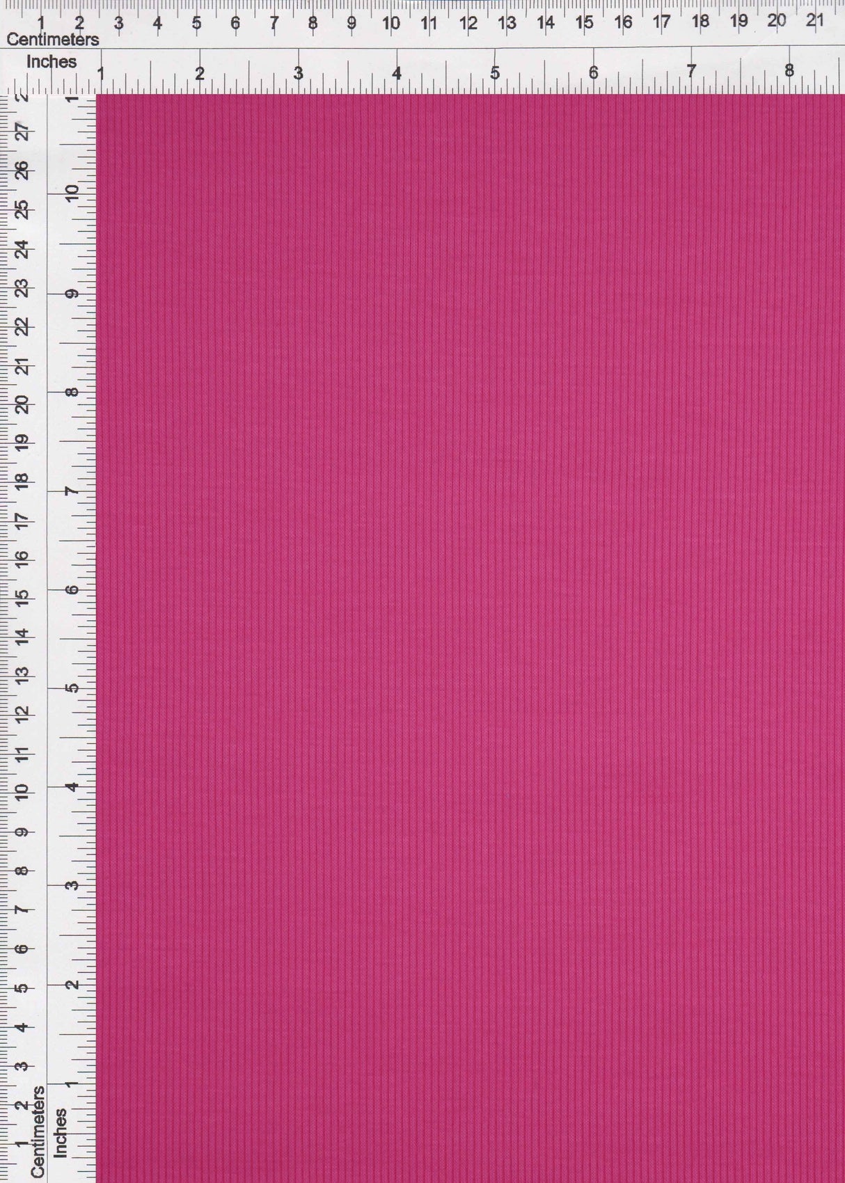 Rib Solid Stretch Knit Fabric