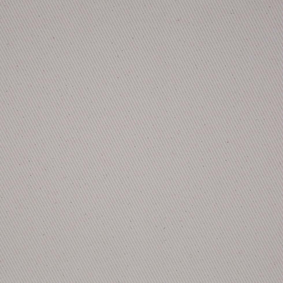 Spanish Natural Raised Polyester Blended Twill