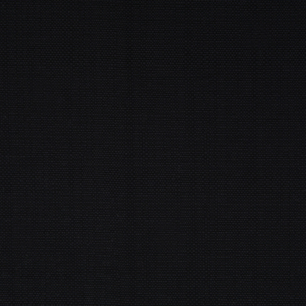 Spanish Black Textured Polyester Blended Woven