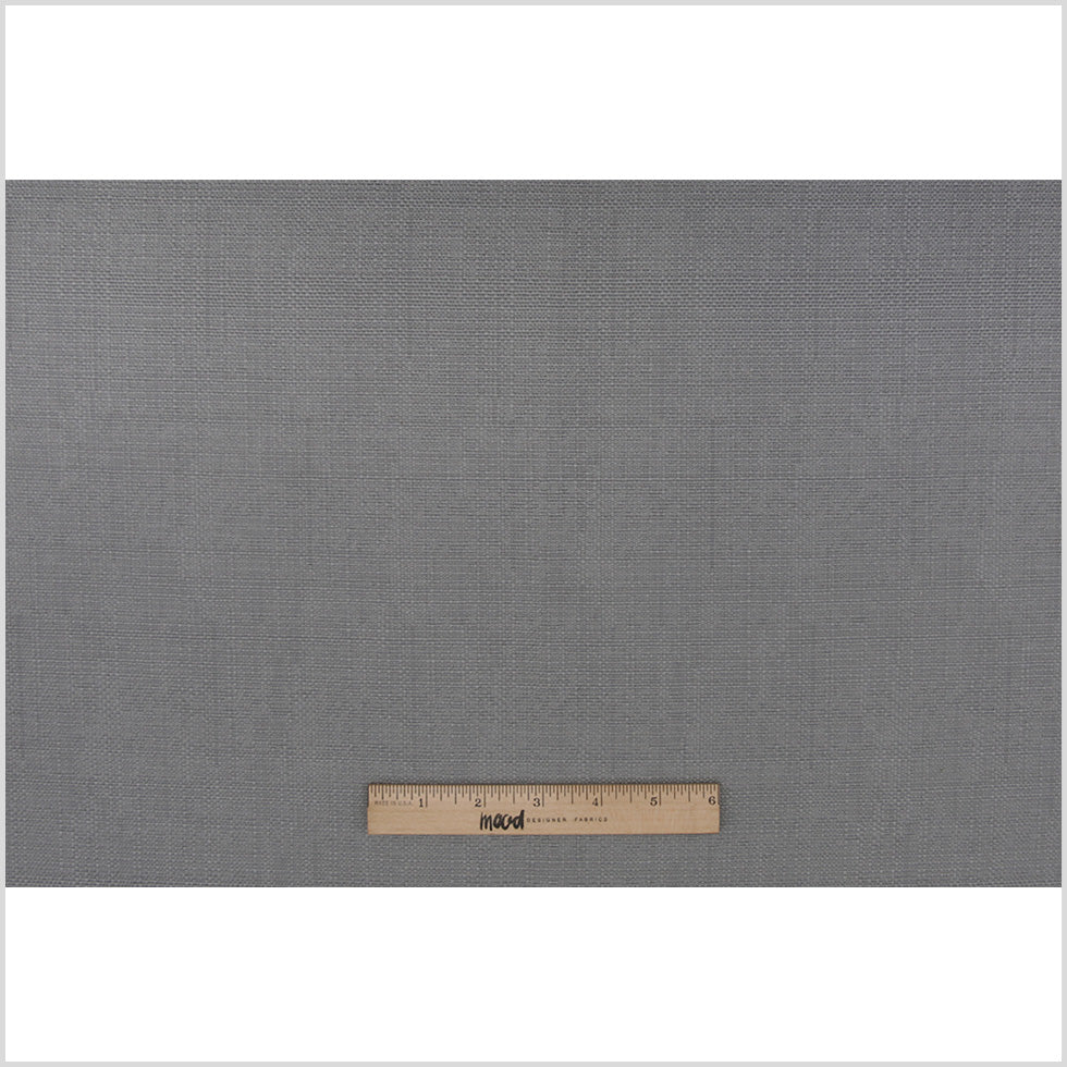 Spanish Light Gray Textured Polyester Blended Woven