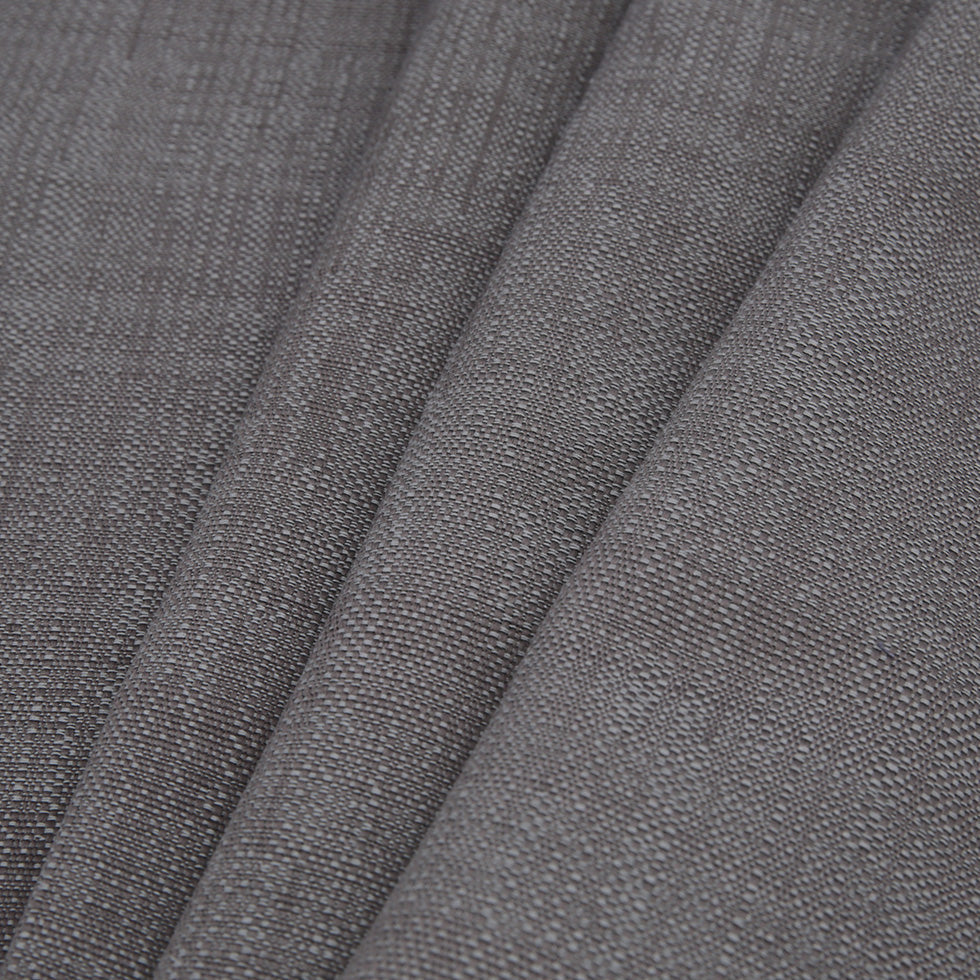 Spanish Charcoal Textured Polyester Blended Woven