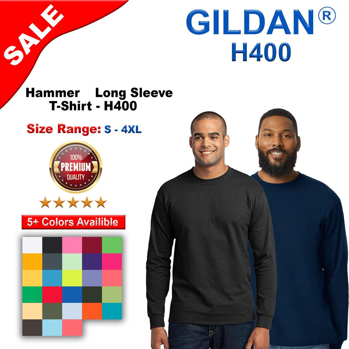 Gildan® Hammer Long Sleeve T-Shirt