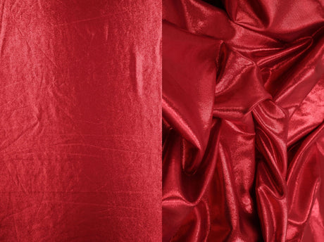 1 Yard Foil Finish FDY Knit Fabric 190 GSM, 58/60'' Wide Polyester Spandex Blend