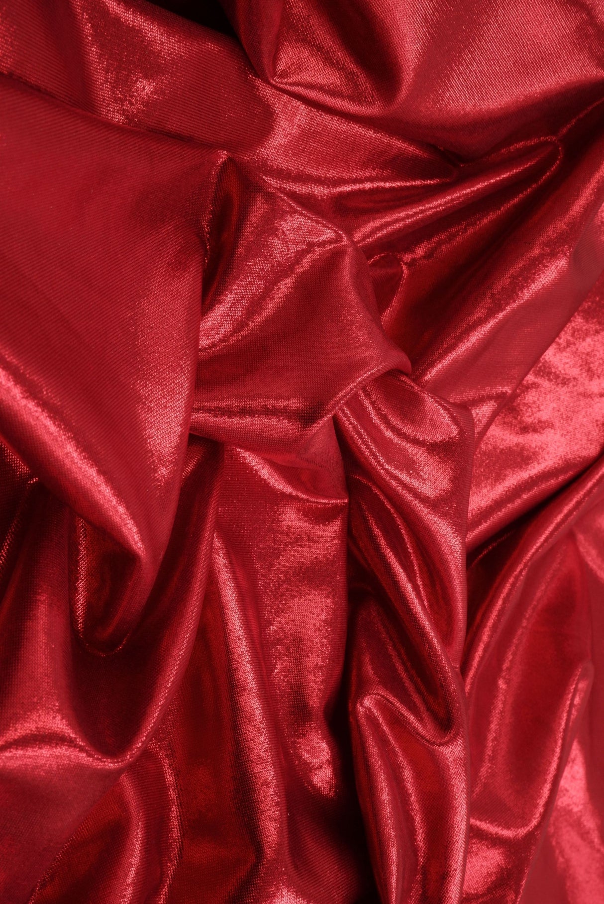 Foil Knit Stretch Fabric