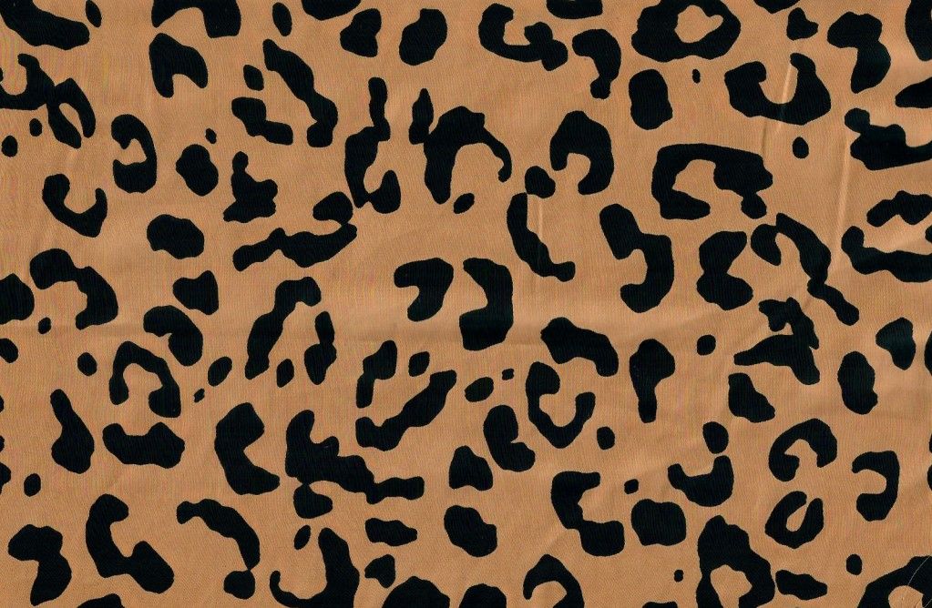 Satin Animal Print Woven Fabric