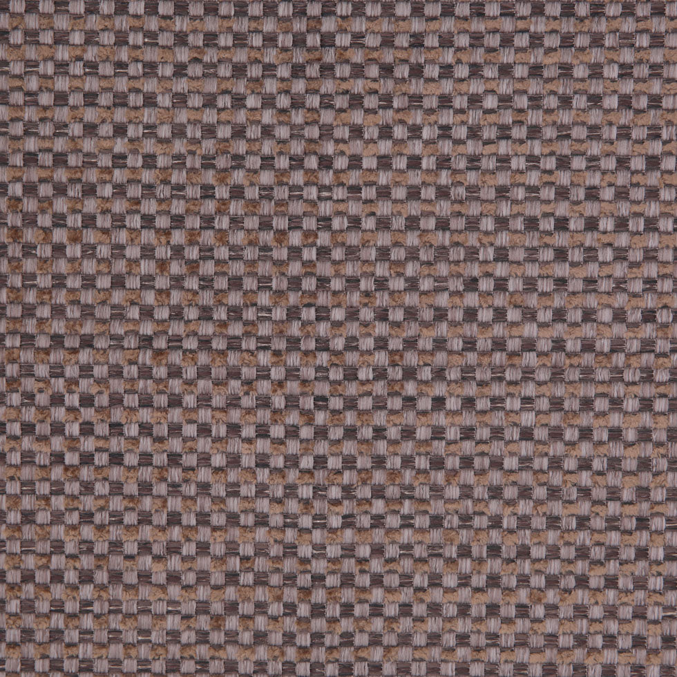 Chocolate Novelty Basketweave Upholstery Fabric