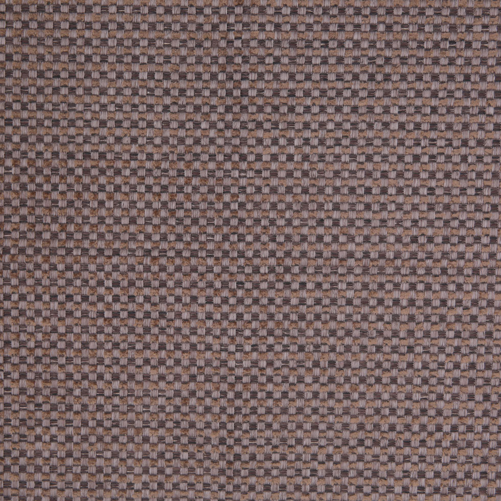 Chocolate Novelty Basketweave Upholstery Fabric