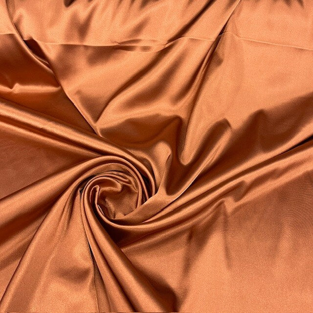1 Yard 60” Stretch Charmeuse Satin Fabric – 195 GSM, Silky 2 Way Stretch for Bridal, Evening Dresses & Event Décor (97% Polyester, 3% Spandex)