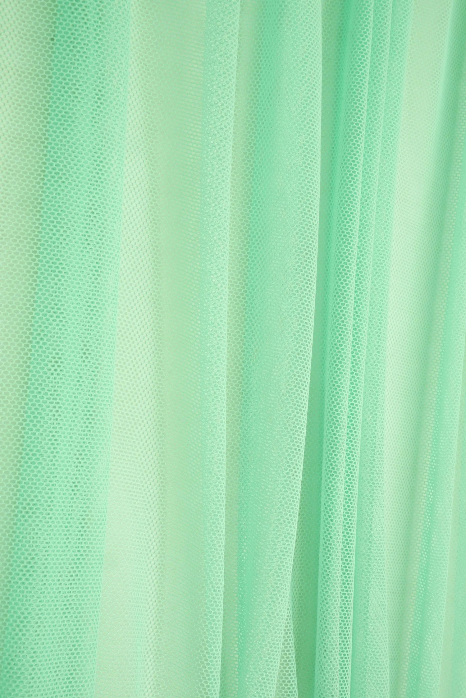 1 Yard Polyester Spandex Mesh Fabric Solid Color Soft Lightweight Stretch 58/60" Width