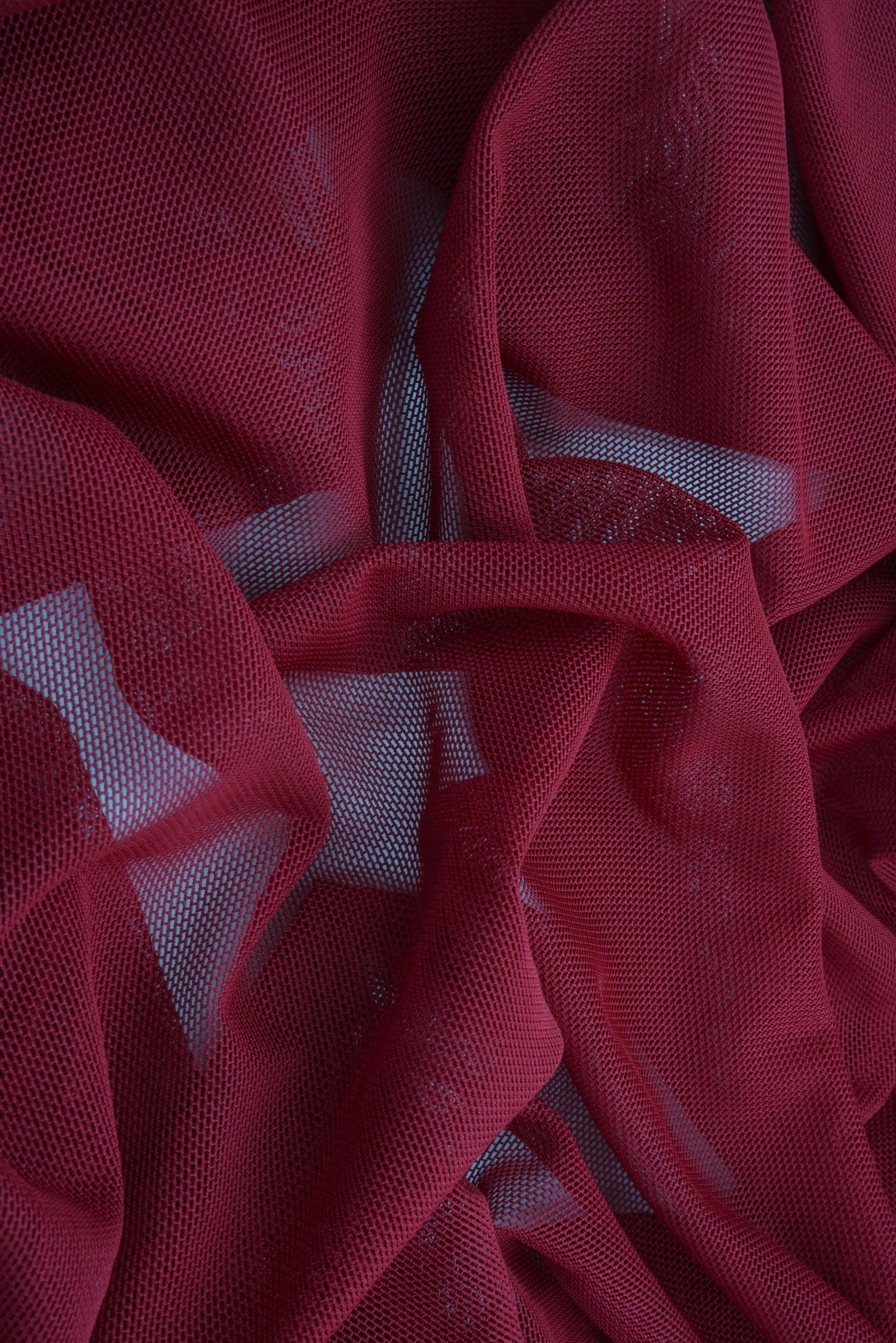 1 Yard Polyester Spandex Mesh Fabric Solid Color Soft Lightweight Stretch 58/60" Width