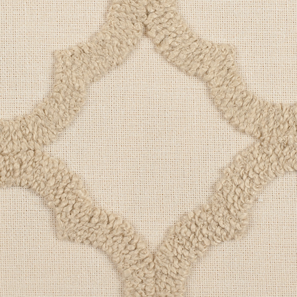 Linen Classical Embroidered Linen-Like Polyester