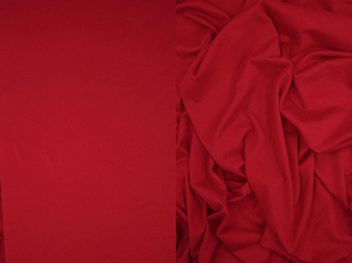 DTY Brushed Solid Knit Fabric, Soft Stretch Lightweight 58/60" Wide for Apparel and Crafts