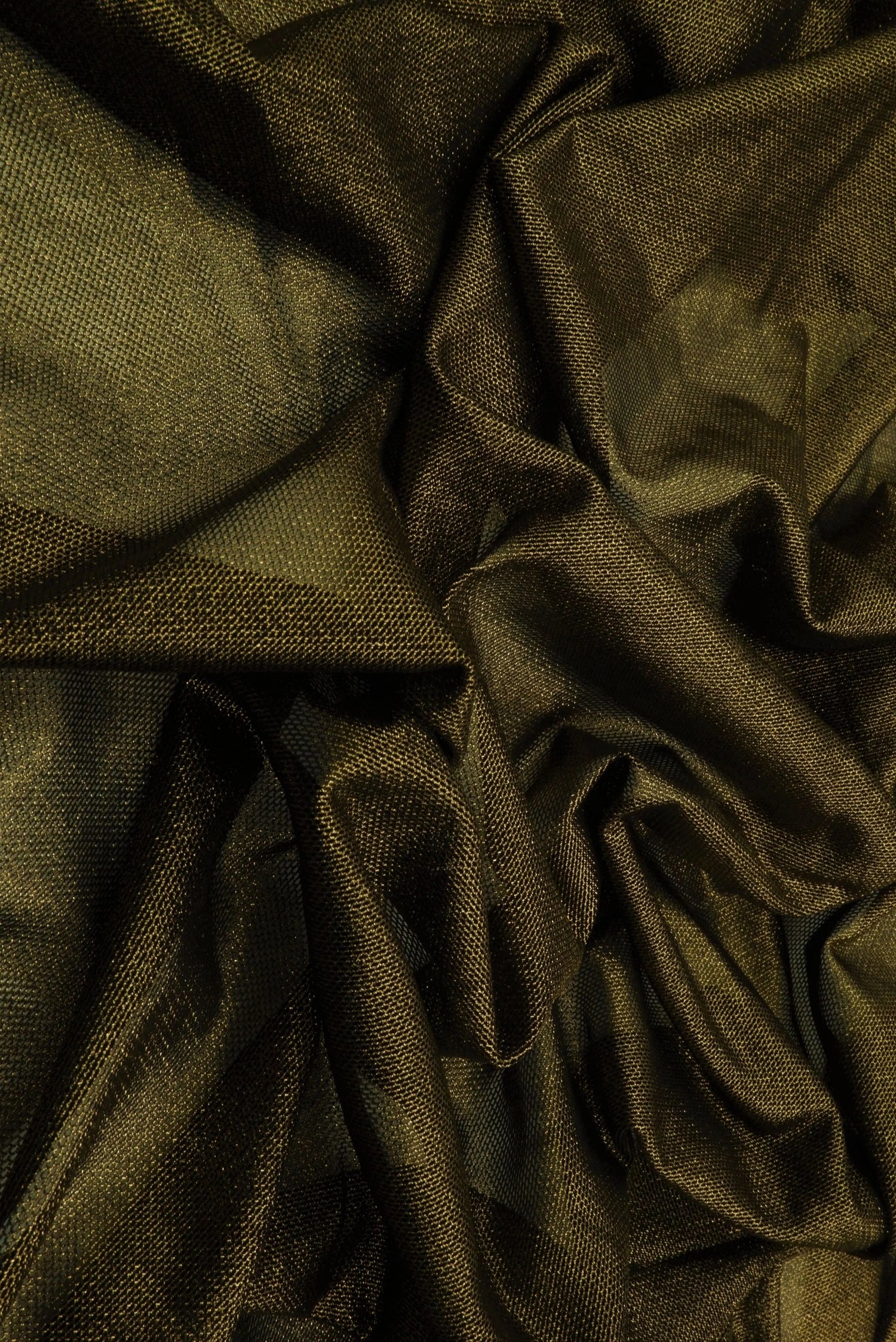 1 Yard Foil Mesh Fabric, 58/60'' Wide Polyester Spandex Blend