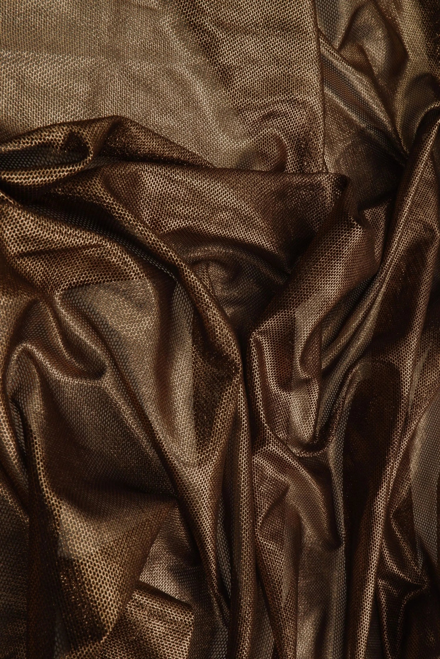 1 Yard Foil Mesh Fabric, 58/60'' Wide Polyester Spandex Blend