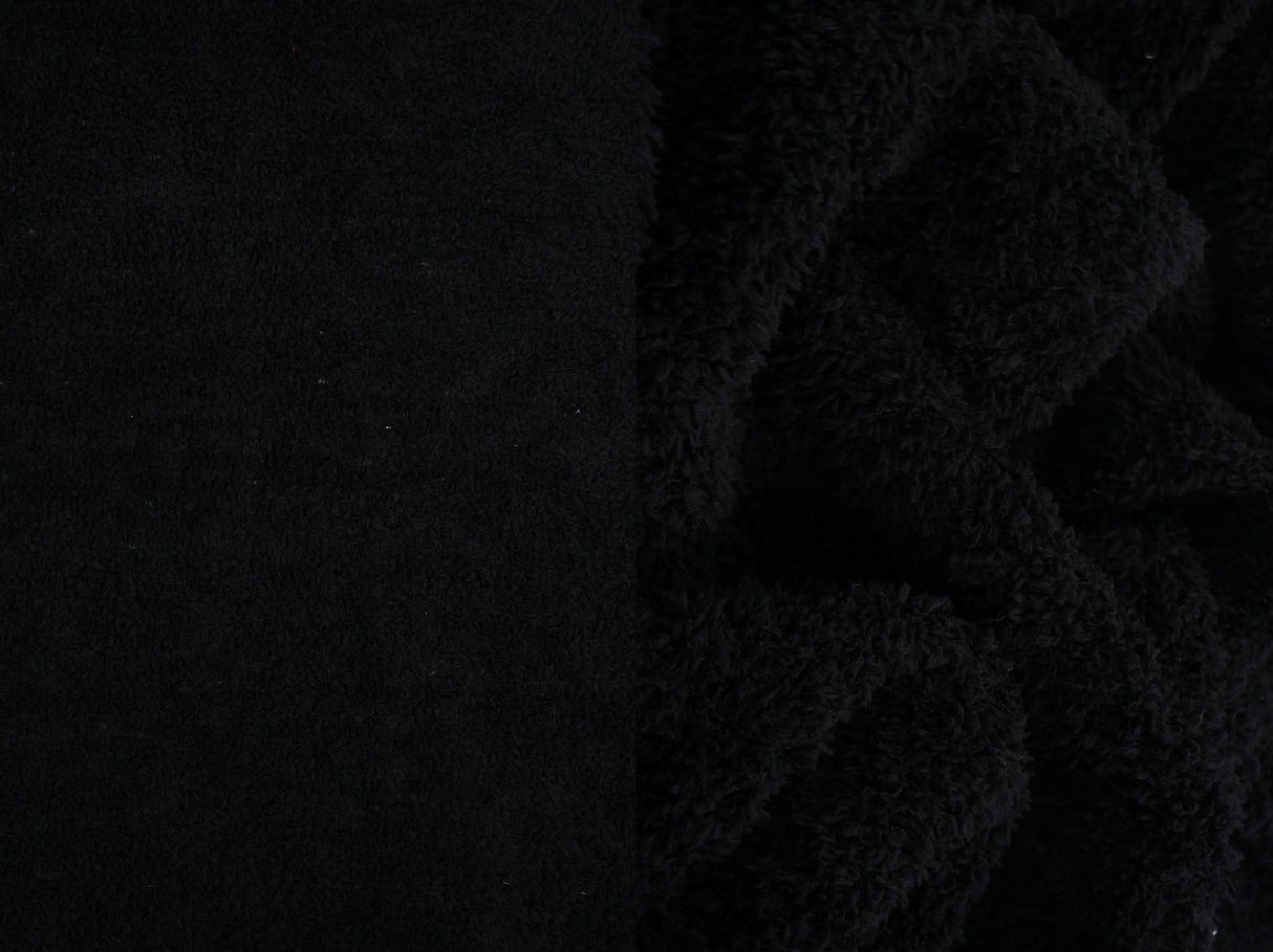 1 Yard Cozy Sweater Knit Fabric 270 GSM, 58/60'' Wide Polyester Spandex Blend