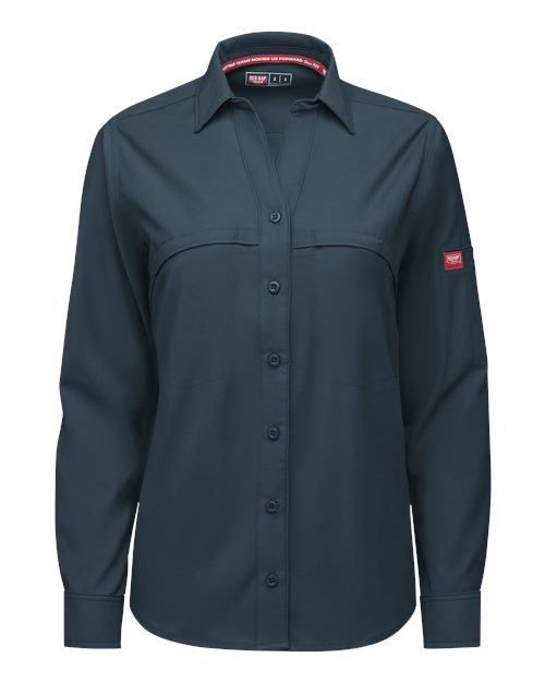 Red Kap Women's Cooling Long Sleeve Work Shirt