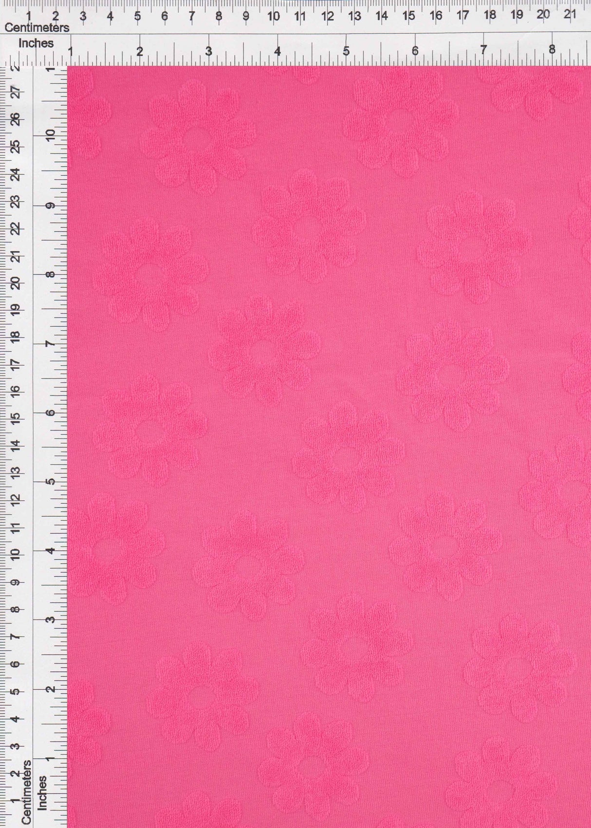 Daisy Floral Jacquard Knit Fabric
