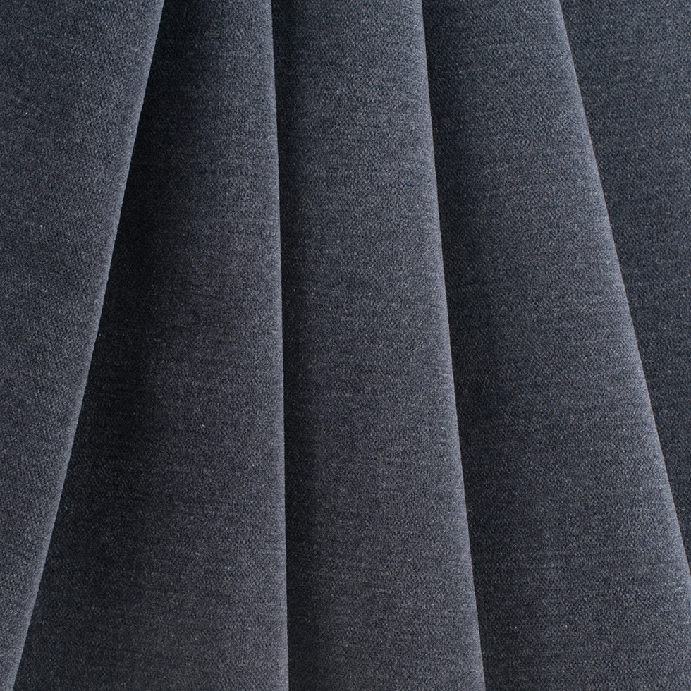 Gunmetal Polyester Blended Chenille
