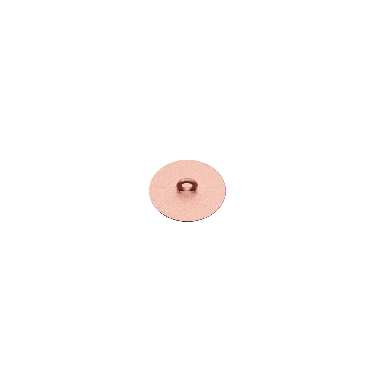 Italian Copper Zamac Shank Back Button - 18L/11.5mm