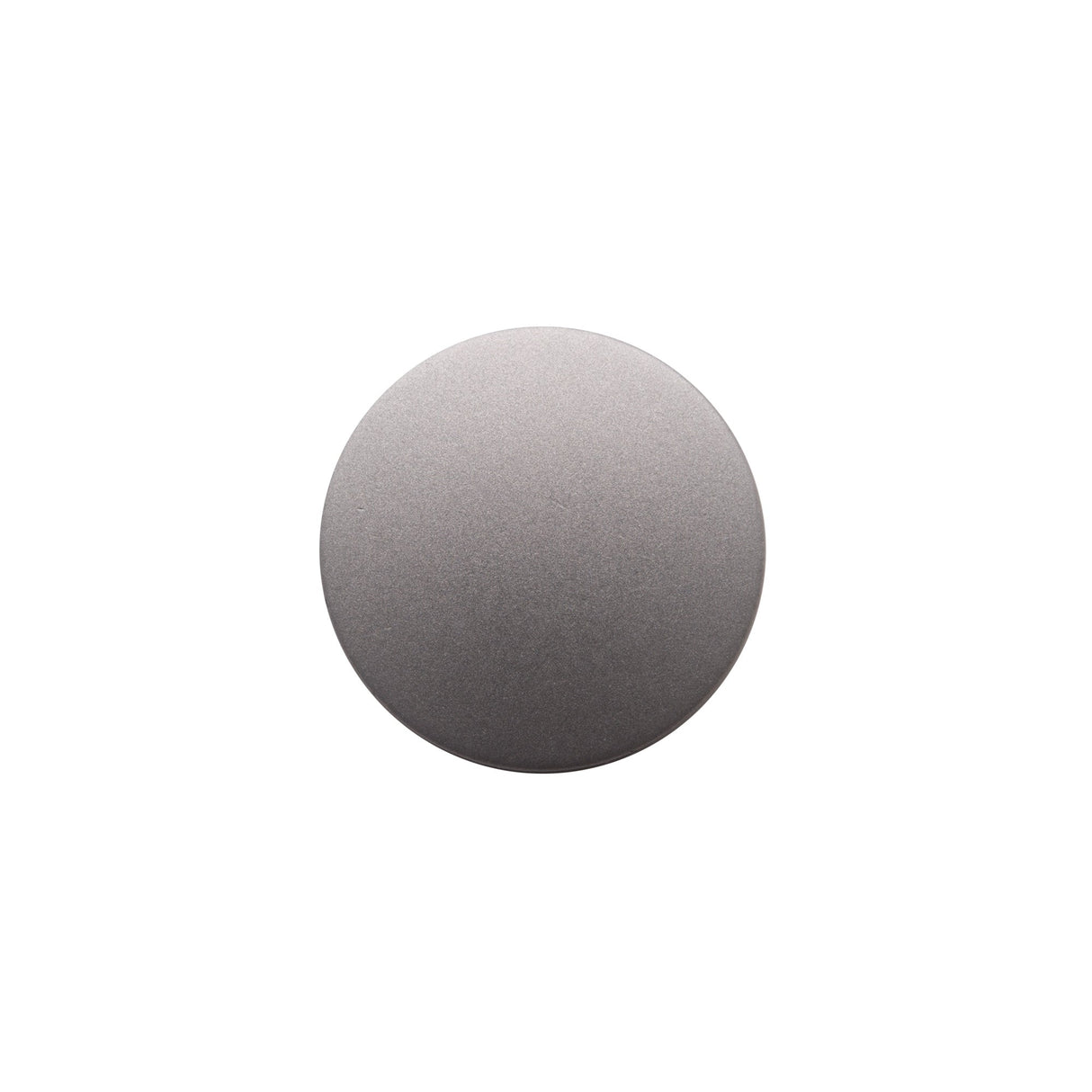 Italian Silver Zamac Shank Back Button - 36L/23mm