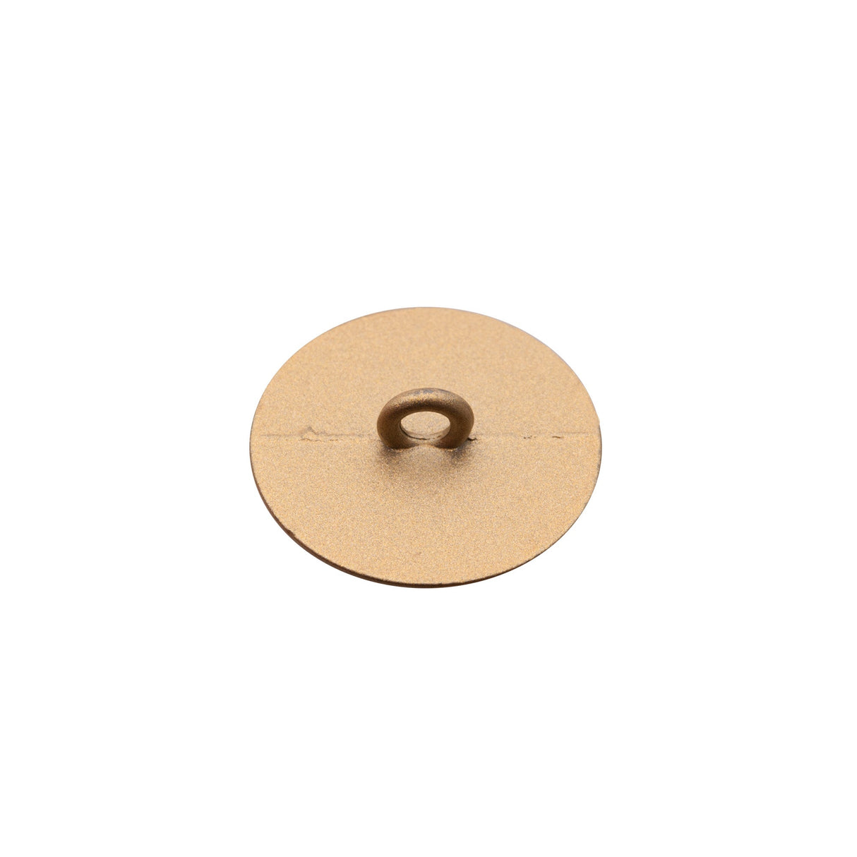 Italian Gold Zamac Shank Back Button - 36L/23mm