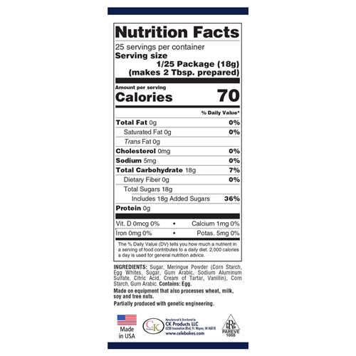 Royal Icing Mix - White - 1 Pound Bag