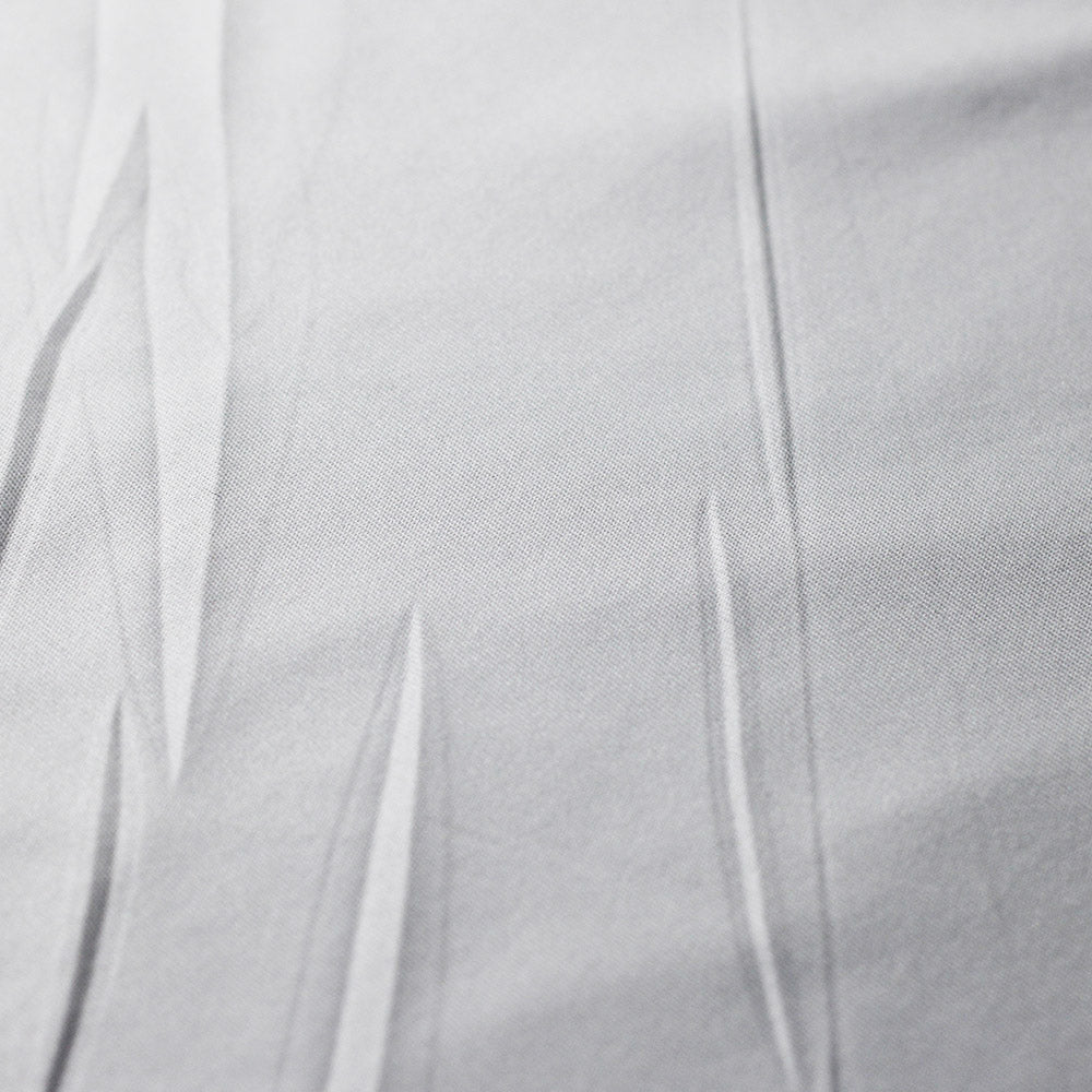 Cire Basics Polyester Fabric - Black/White, Solid Wet Look Glossy, 58" Width (1 Yard)