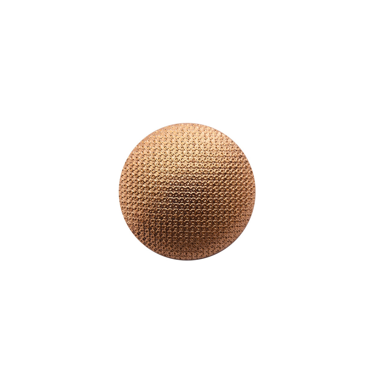 Italian Gold Textured Shank Back Button - 32L/20mm