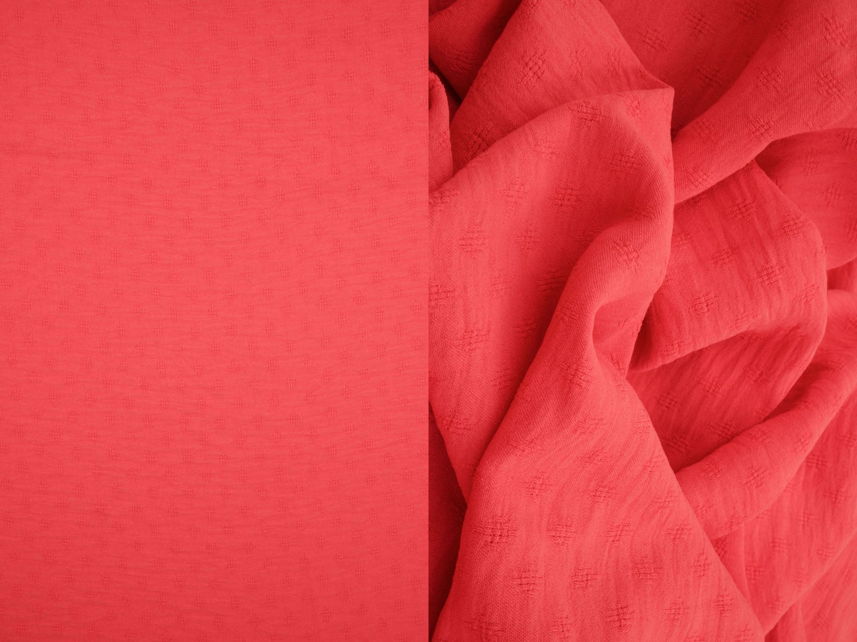Airflow Jacquard Woven Polyester Fabric