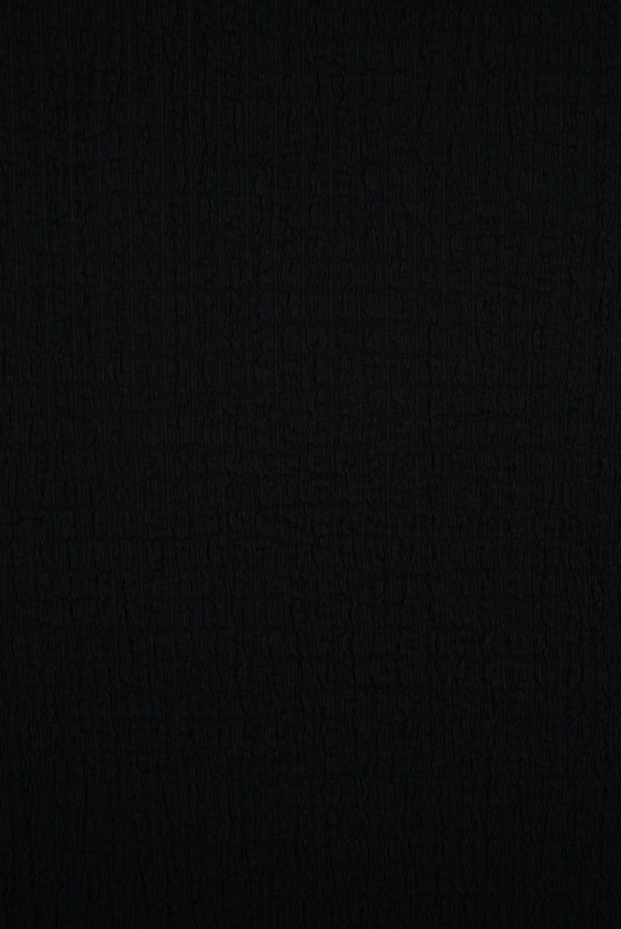 Waffle Crepe Solid Knit Fabric
